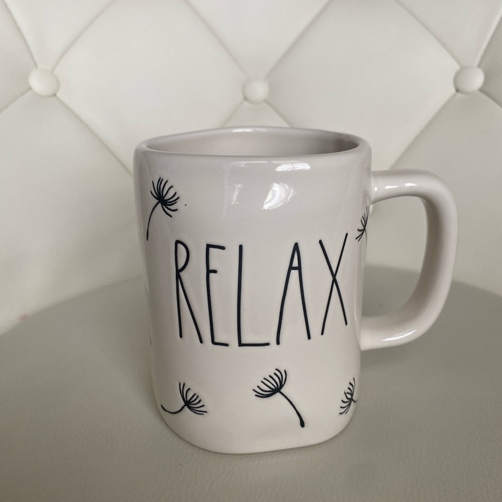 RAE DUNN “relax” mug cup